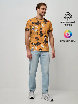 Мужская базовая футболка / Гарри Поттер