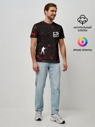 Мужская базовая футболка / COUNTER STRIKE