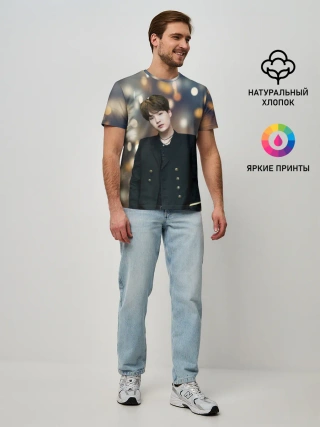 Мужская базовая футболка / MIN YOONGI