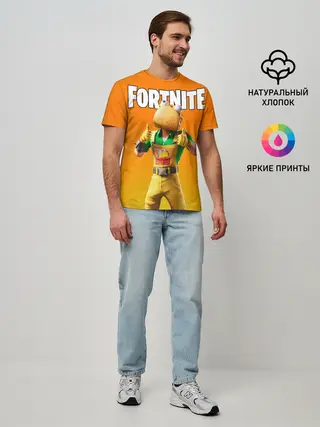 Мужская базовая футболка / Fortnite [007]
