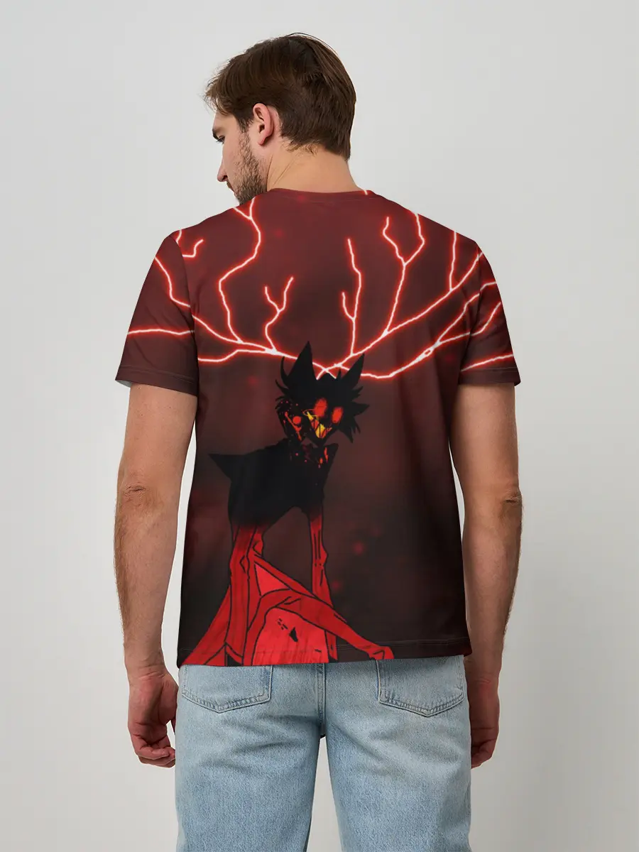 Мужская базовая футболка / Аластор