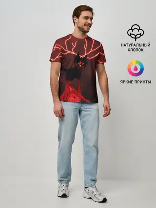 Мужская базовая футболка / Аластор