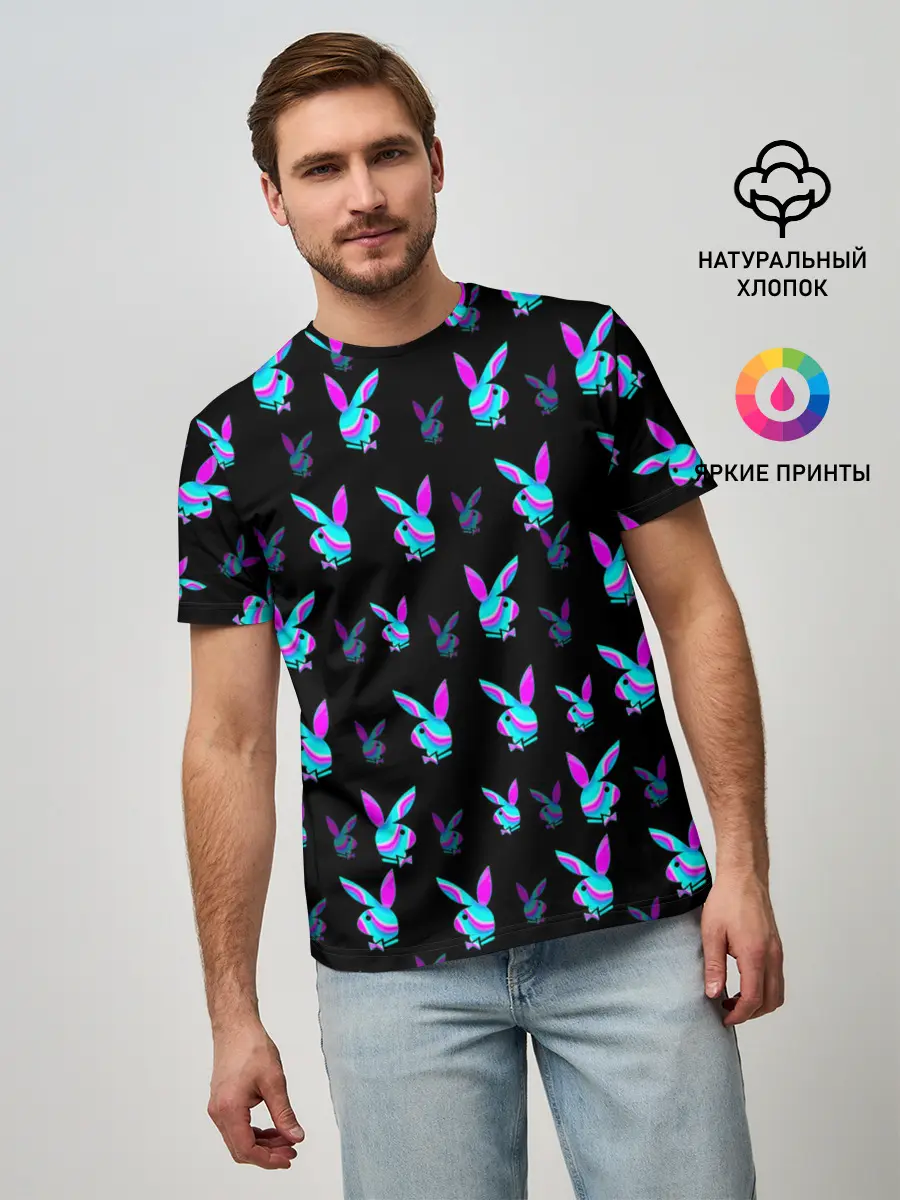 Мужская базовая футболка / Playboy