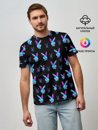 Мужская базовая футболка / Playboy