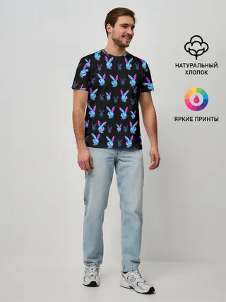 Мужская базовая футболка / Playboy