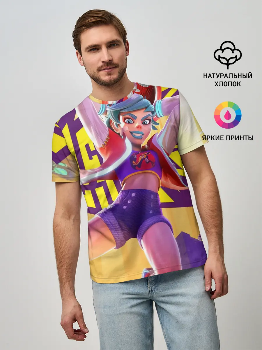 Мужская базовая футболка / Knockout City