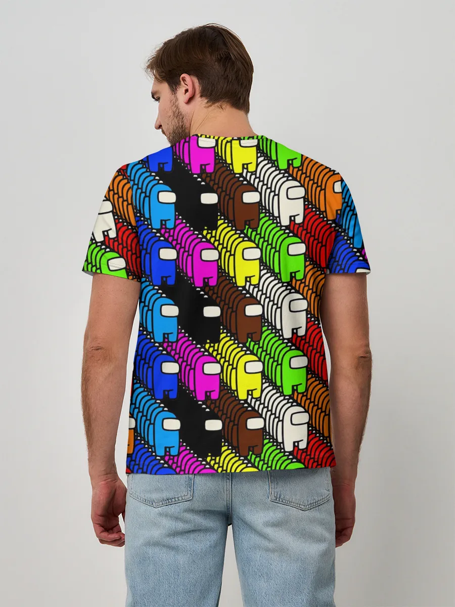 Мужская базовая футболка / AMONG US