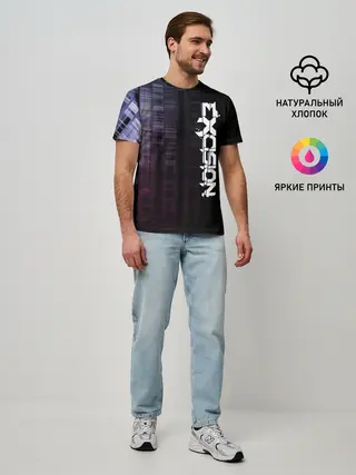 Мужская базовая футболка / EXCISION JEFF ABEL.