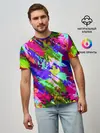 Мужская базовая футболка / Краска