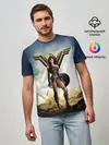 Мужская базовая футболка / Wonder Woman