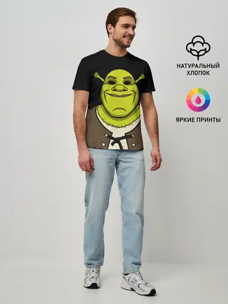 Мужская базовая футболка / Шрэк