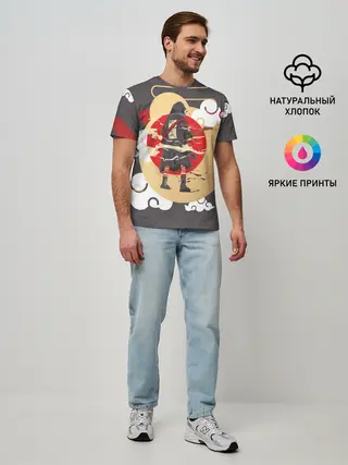 Мужская базовая футболка / Ниндзя. Япония