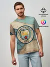 Мужская базовая футболка / Манчестер сити олд