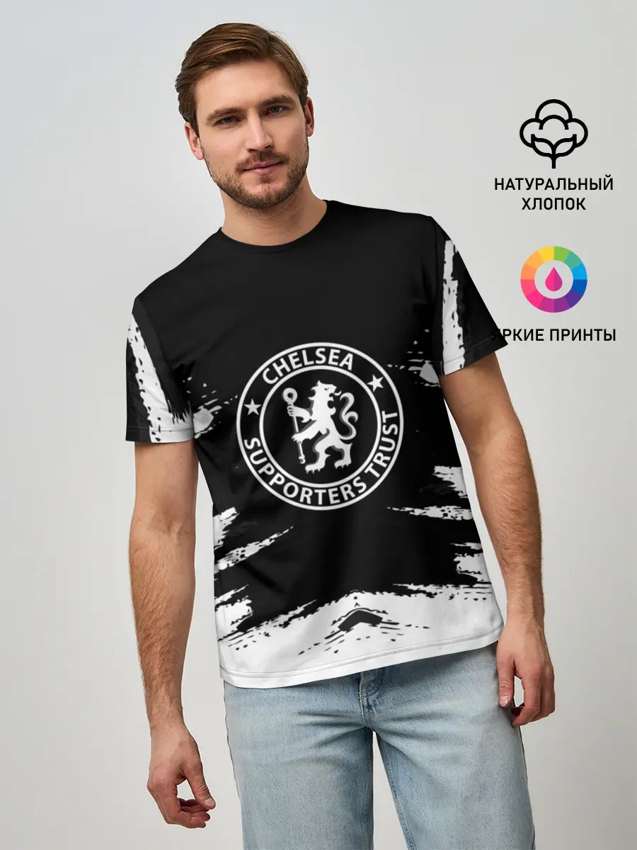 Мужская базовая футболка / CHELSEA