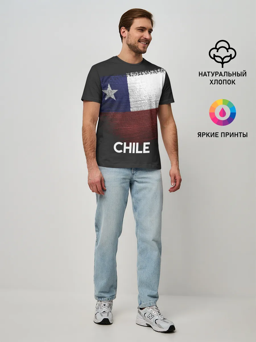 Мужская базовая футболка / Chile