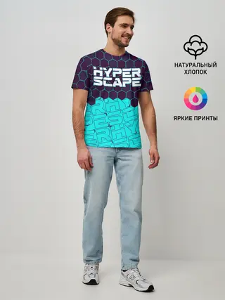 Мужская базовая футболка / HYPER SCAPE / ХАЙПЕР СКЕЙП