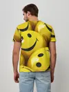 Мужская базовая футболка / YELLOW SMILE