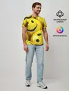Мужская базовая футболка / YELLOW SMILE