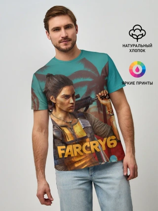 Мужская базовая футболка / Far Cry Dani Rojas