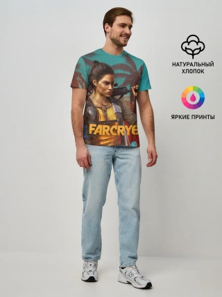 Мужская базовая футболка / Far Cry Dani Rojas