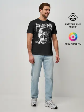 Мужская базовая футболка / Hellraiser