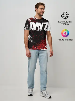 Мужская базовая футболка / DayZ.