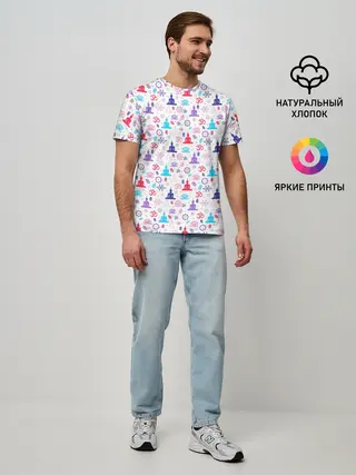 Мужская базовая футболка / Yoga