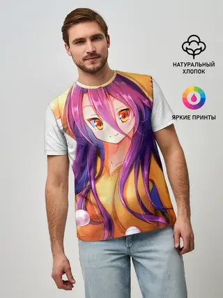 Мужская базовая футболка / Кигуруми Аниме