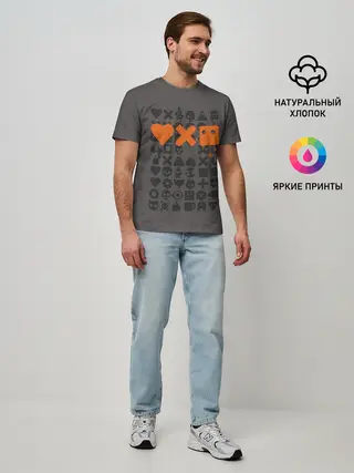 Мужская базовая футболка / Love, Death & Robots
