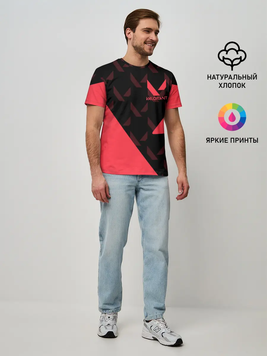 Мужская базовая футболка / VALORANT