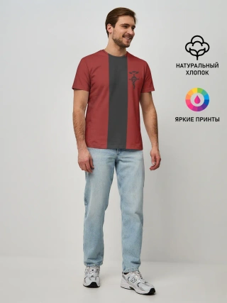 Мужская базовая футболка / FMA ANIME