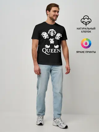 Мужская базовая футболка / QUEEN | КВИН