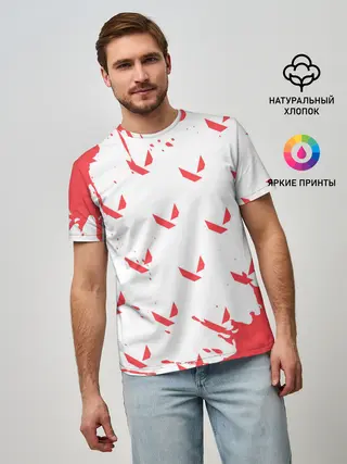 Мужская базовая футболка / VALORANT / ВАЛОРАНТ