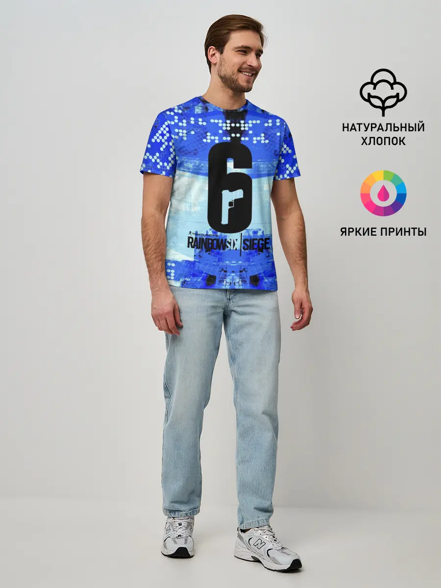 Мужская базовая футболка / Rainbow Six Siege