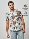 Мужская базовая футболка / Животные.