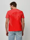 Мужская базовая футболка / RED SMOKE