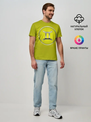 Мужская базовая футболка / Gemini