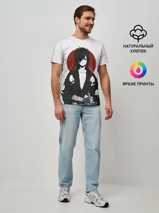 Мужская базовая футболка / Дороро и Хяккимару