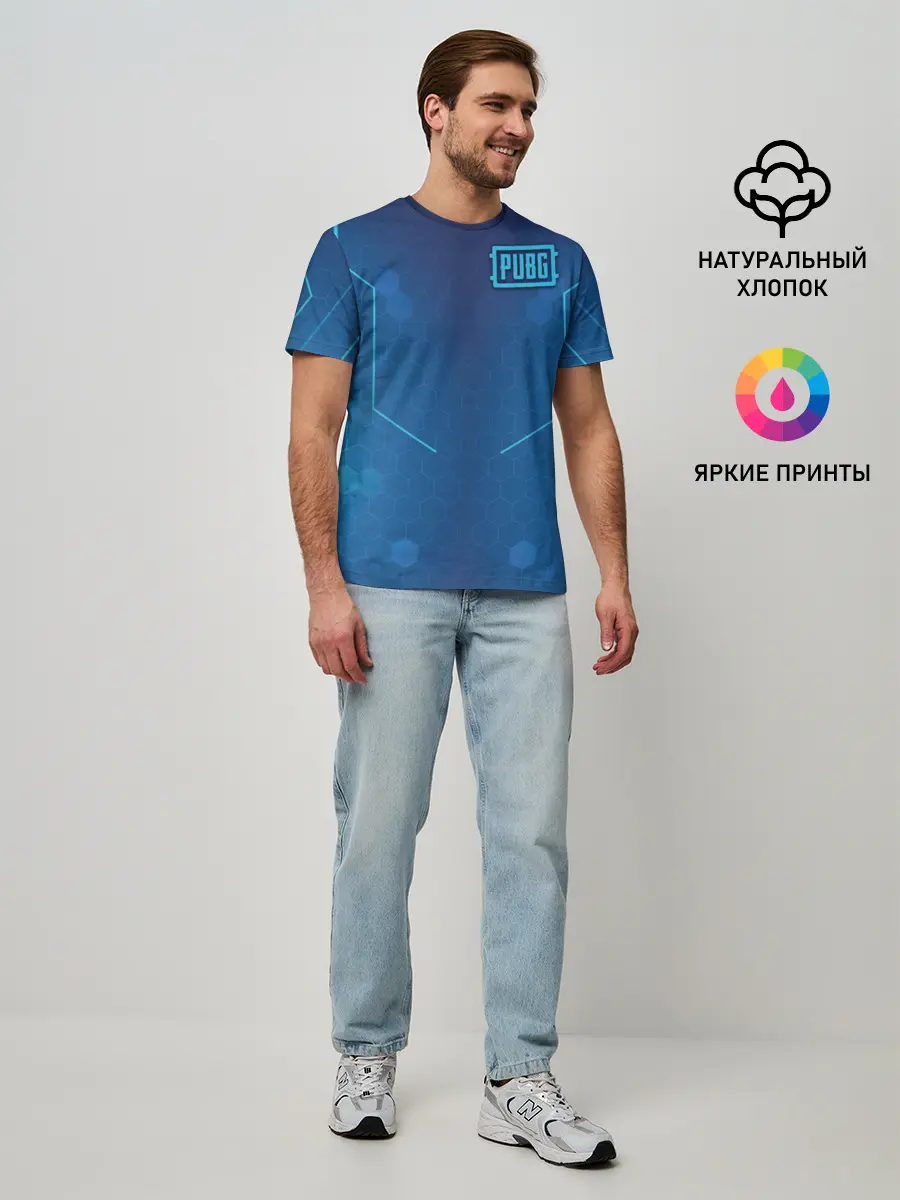 Мужская базовая футболка / PUBG Guard Light