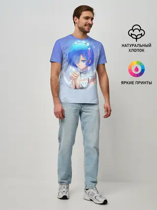 Мужская базовая футболка / Рем