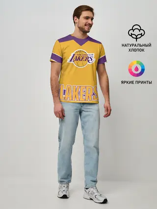 Мужская базовая футболка / Los Angeles Lakers