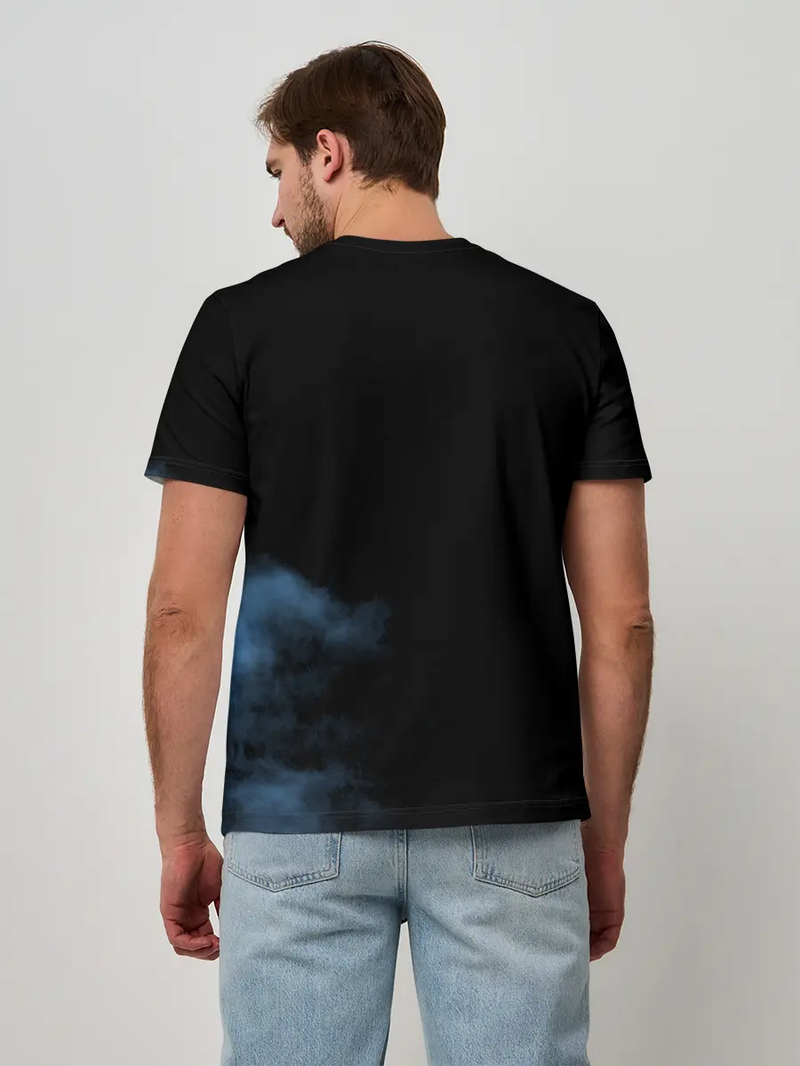 Мужская базовая футболка / Острые козырьки