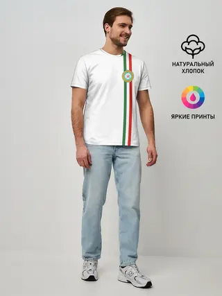 Мужская базовая футболка / Чеченская республика