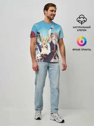 Мужская базовая футболка / Все песонажи Хвост Феи