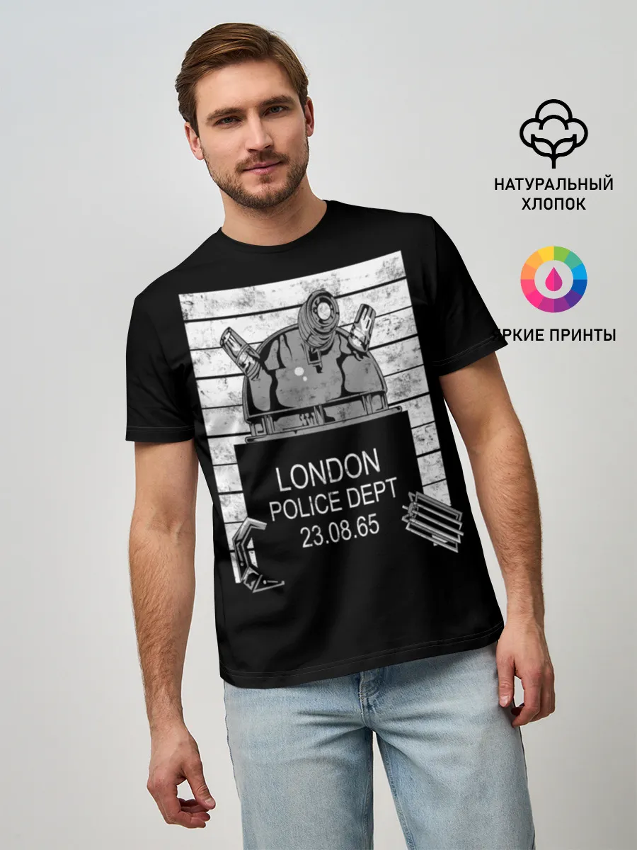 Мужская базовая футболка / Доктор Кто. Далек