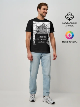 Мужская базовая футболка / Доктор Кто. Далек