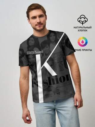 Мужская базовая футболка / Семейство Кардашьян