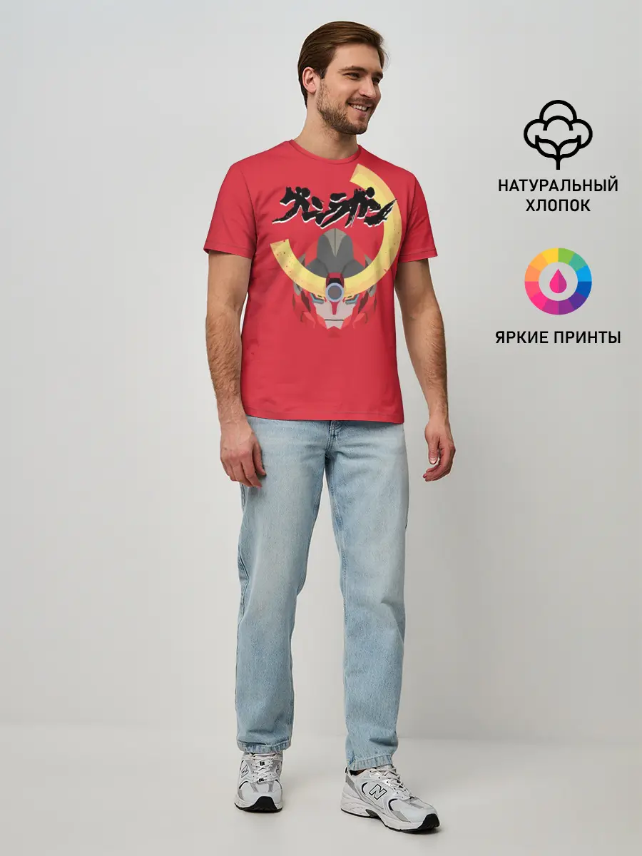 Мужская базовая футболка / Гуррен Лаганн Ганмен