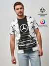 Мужская базовая футболка / MERCEDES BENZ