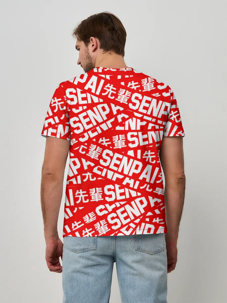 Мужская базовая футболка / SENPAI